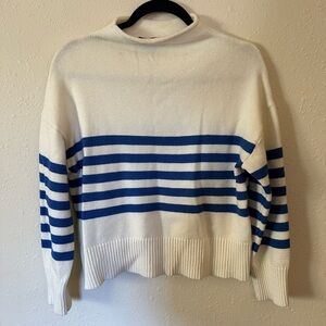 Truth by Republic Mock Neck Cropped Sweater